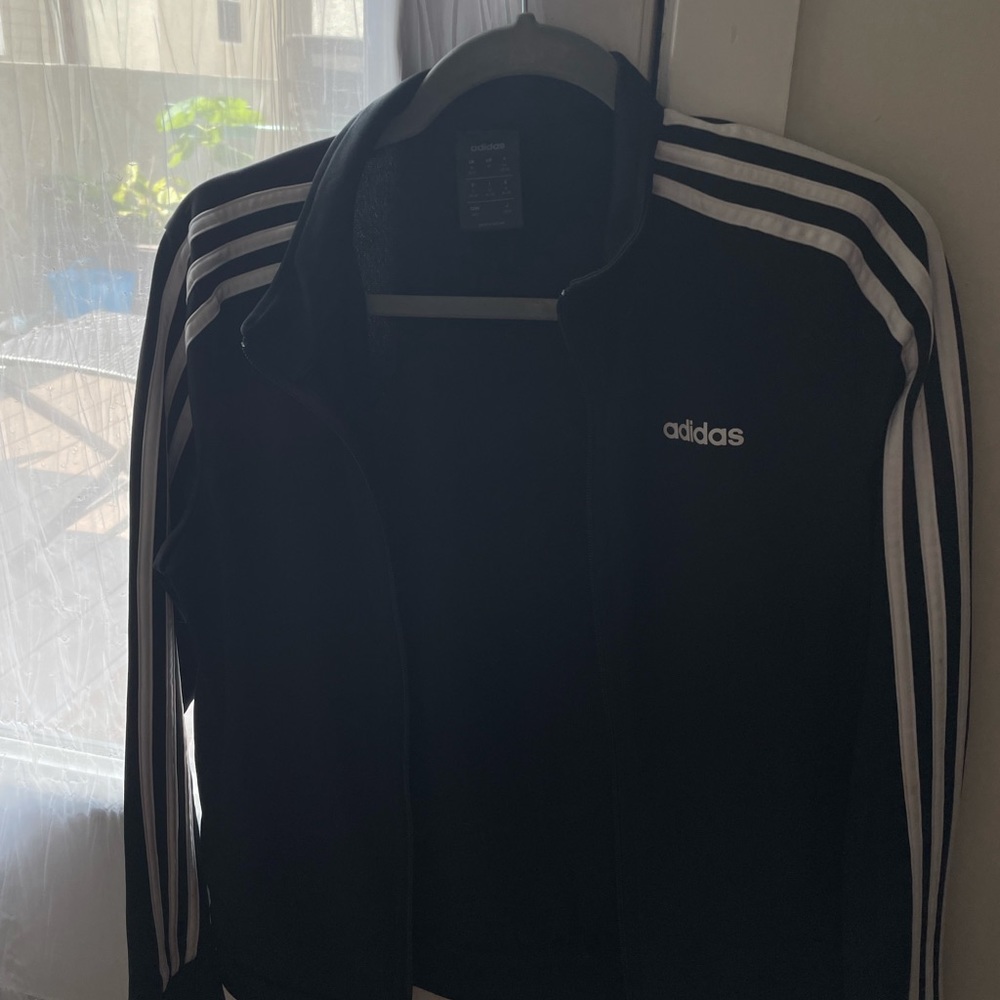 Black Adidas Track Jacket
